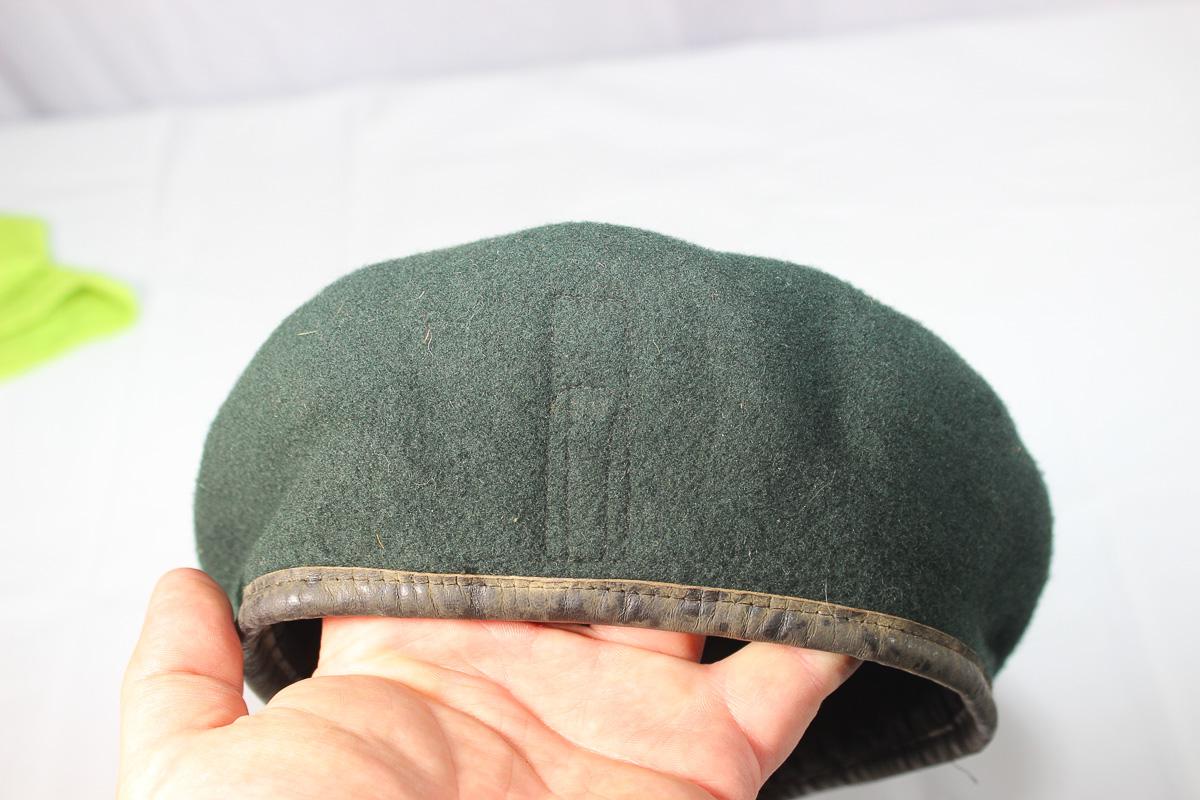 Lot of 2 US Post Vietnam War Canadian Made Green Beret's.  Both Nice.