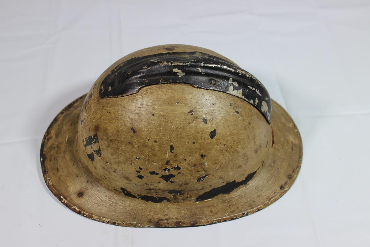 WW1 French P.L.B. Painted Helmet. No Liner.