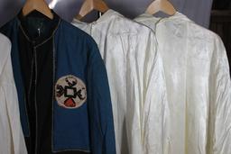 5 Pieces of Early Ku Klux Klan Robes & Uniform Pieces. No Hoods.