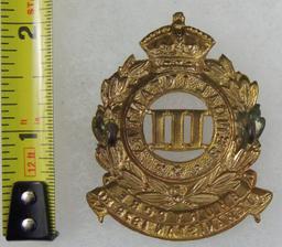Pre 1903 Indian Army 3rd Bengal Infantry  Cap Badge