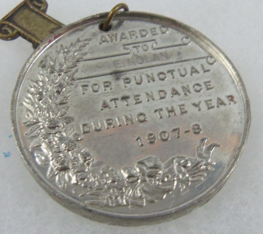 King Edward Medal 1902 London County Council - Named
