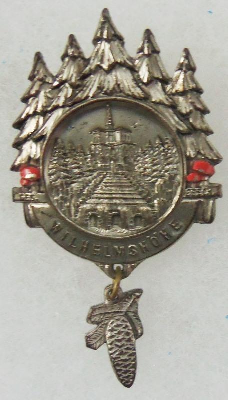 Kaiser Wilhelm's Castle Souvenir Pin