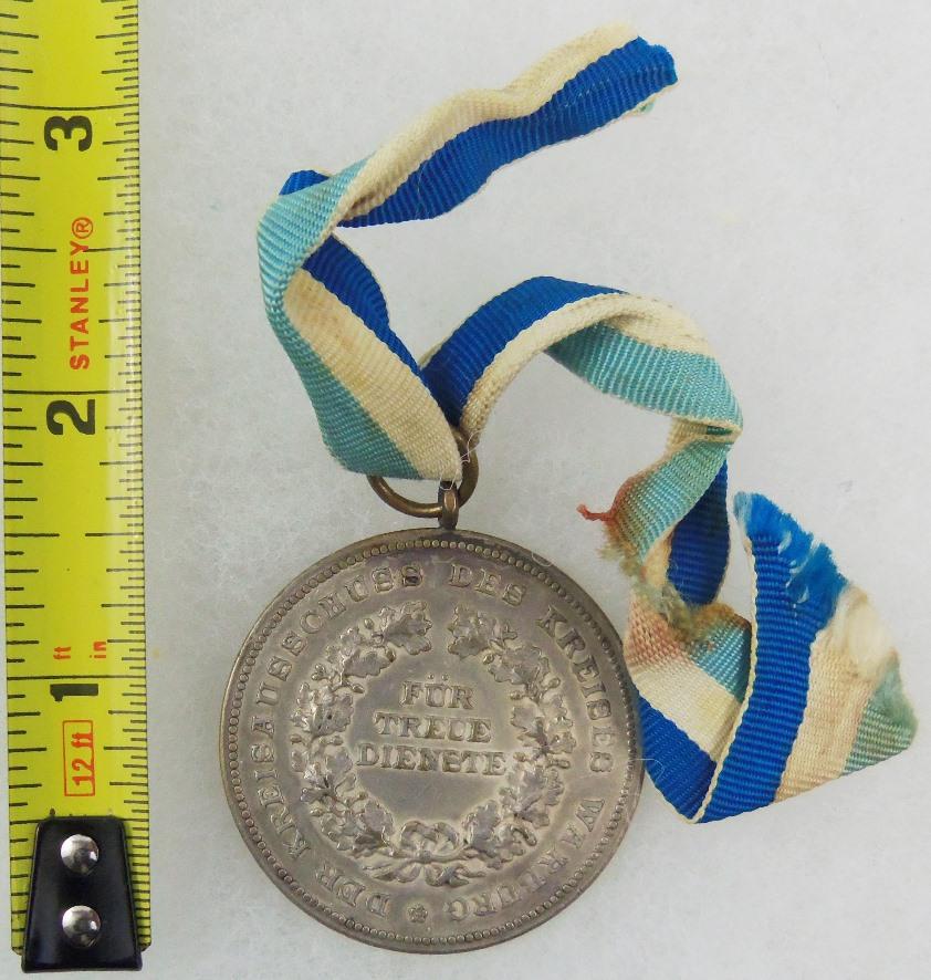 Pre-WW1 German "Der Arbeit Die Ehre" Medal