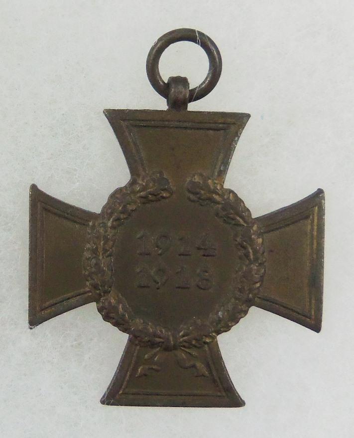 WW1 German Honour Cross 1914-1918