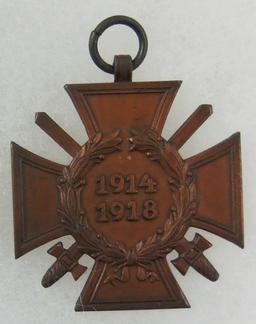 WW1 German Honour Cross 1914-1919