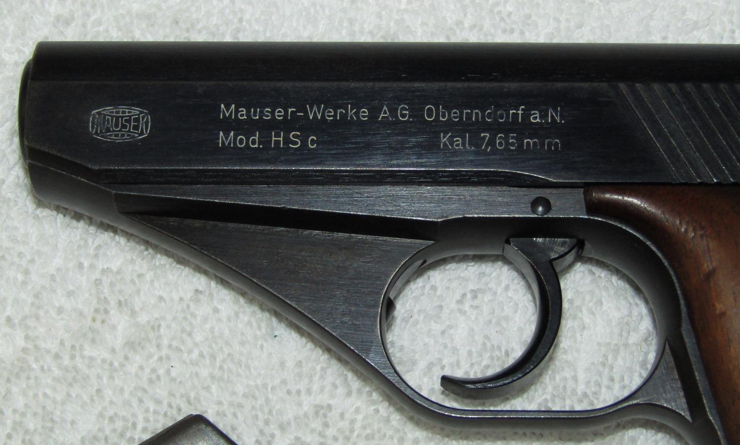 Mauser HSC Pistol With Kriegsmarine Markings-All Numbers Match