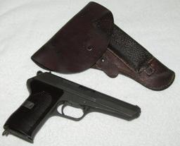 CZ/VZ 52 Czech "Tokarev" Pistol With Holster-Extra Magazine