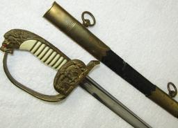 Pre/Early WWII Kreigsmarine Officer's Sword With Scabbard