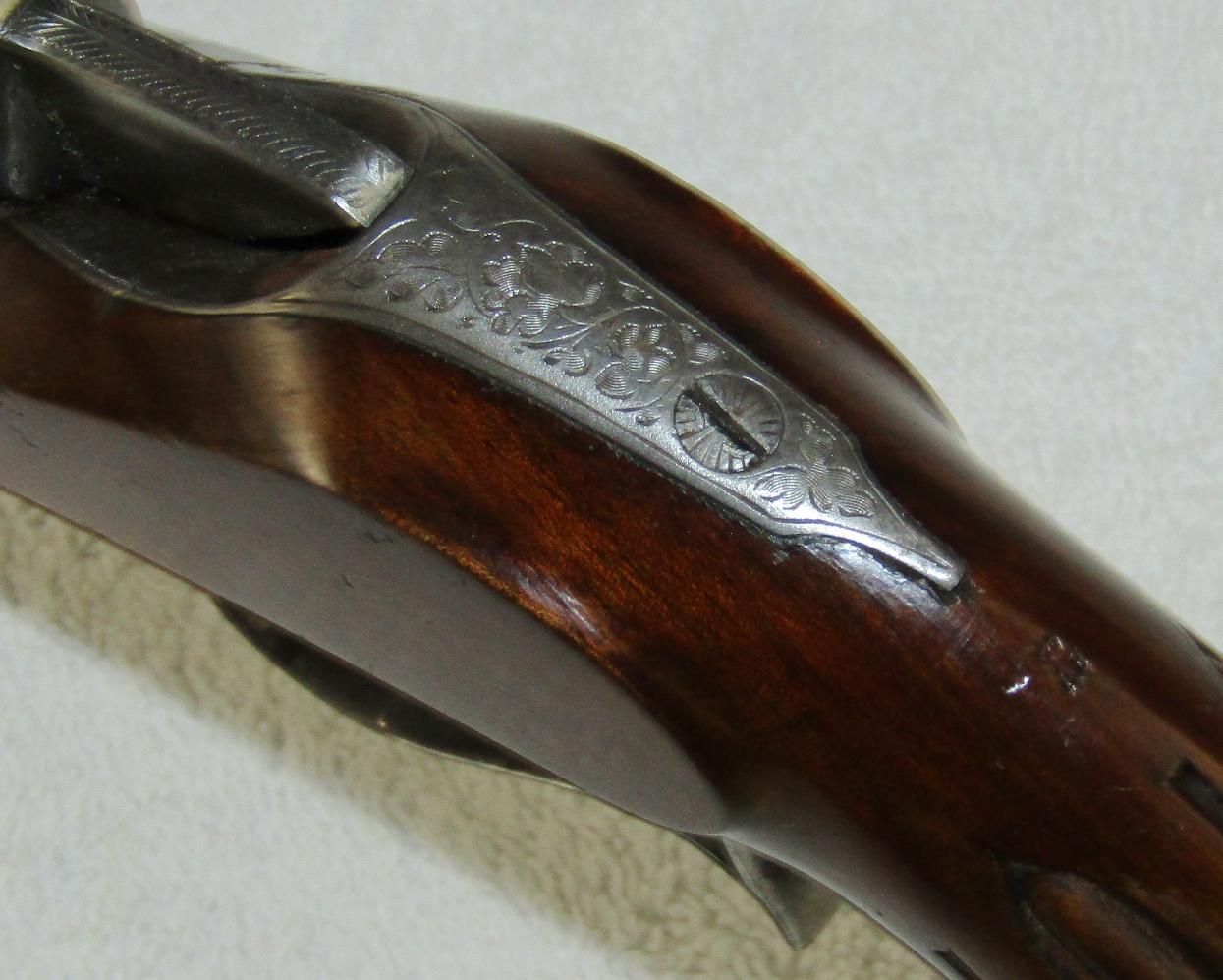 Ca, 1870-1880's  "Flobert" Parlor Pistol With Original Wood Case-Austrian Made