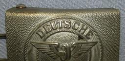 Scarce Early Deutsche Reichsbahn Belt Buckle