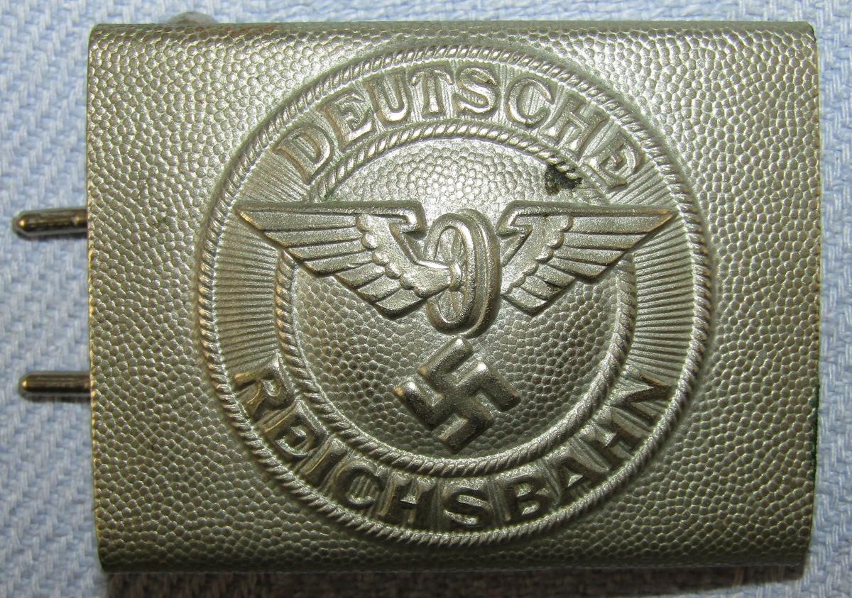 Scarce Early Deutsche Reichsbahn Belt Buckle