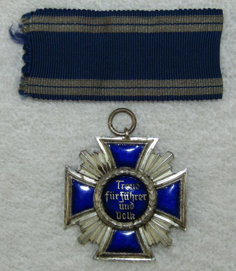 2nd Class NSDAP Long Service Award Medal-15 Years Service