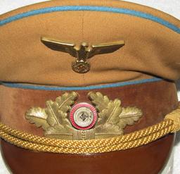 NSDAP Ortsgruppe Political Leader Visor Cap-Large Size 59