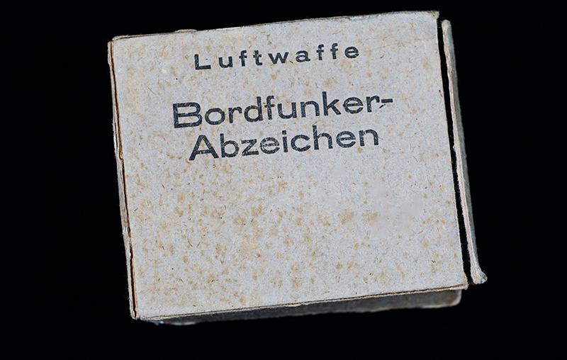 Luftwaffe Wireless Operator/Air Gunner Badge W/Issue Box