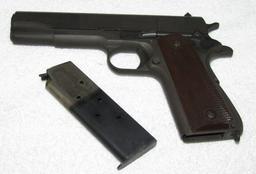 Exceptional M1911 A1 .45 Cal. Pistol By Remington Rand-1943 Serial Number