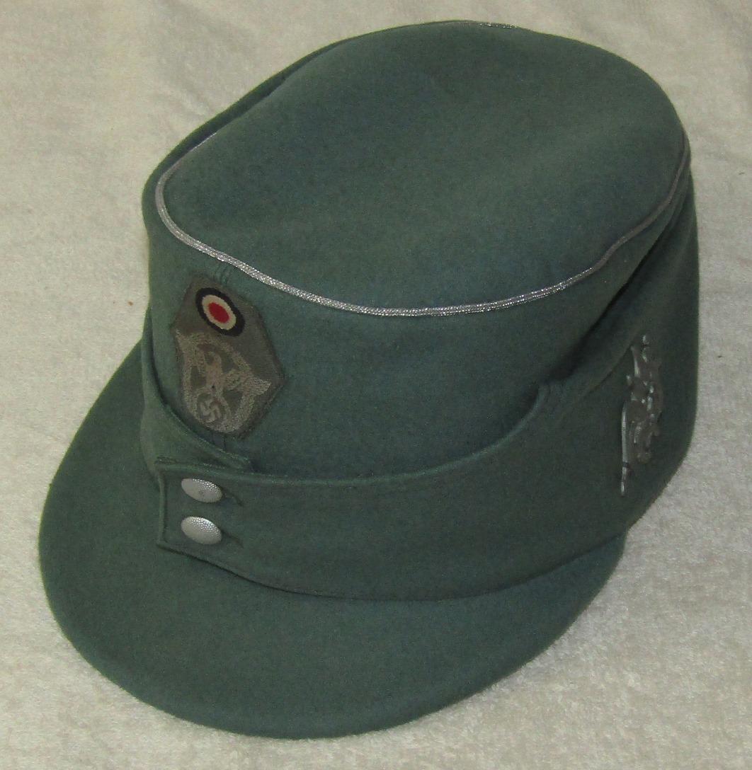 Nazi Gebirgsjager Officer's M43  Police Cap
