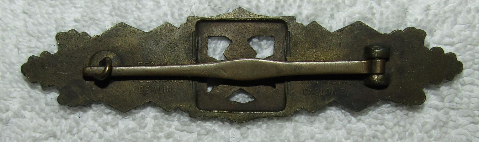 Close Combat Clasp In Bronze-PEEKHAUS/A.G. M.u.K.
