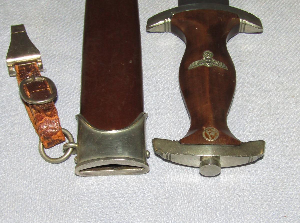 Early SA Dagger With Scabbard/Hanger-Scarce Maker- EWALD CLEFF
