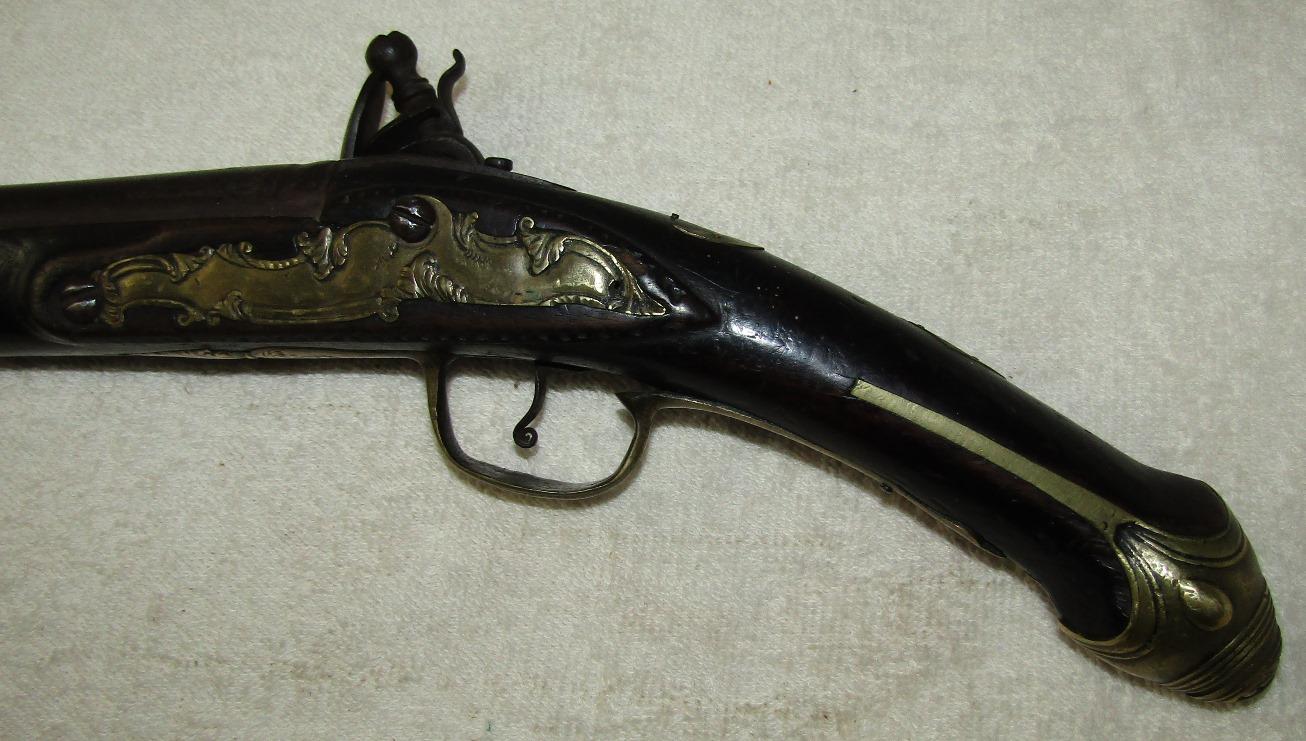 Scarce Early Ottoman/Barbary Coast Pirate Flintlock Pistol