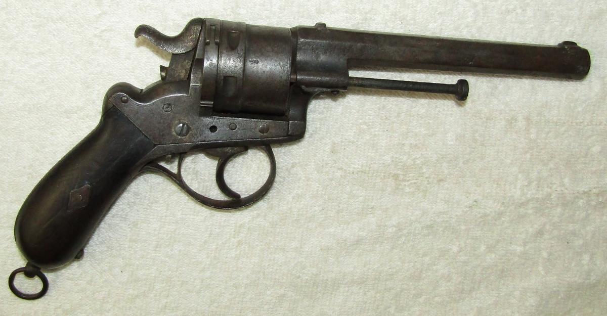 Scarce M1870 Austro-Hungarian Cavalry "Gasser" Pistol With "Kill" Notches