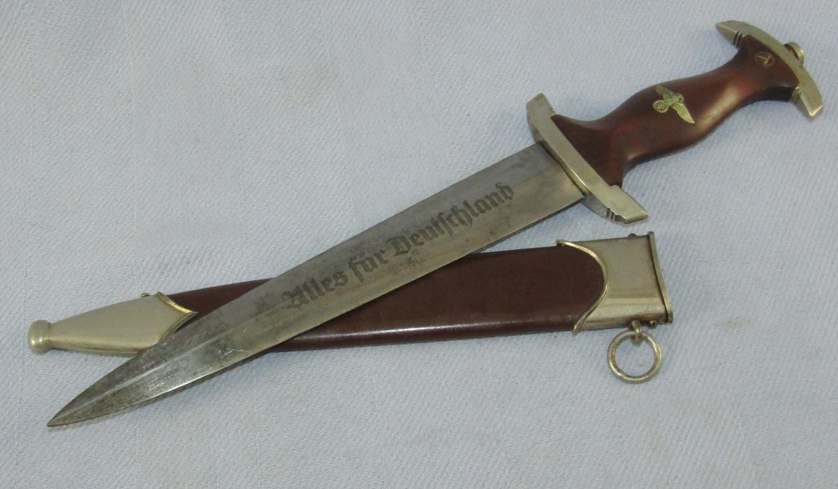 Late War SA Dagger With Scabbard-RZM M7/43 (Weyersberg)