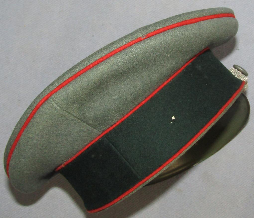 WW2 German Artillery Officer's Visor Cap