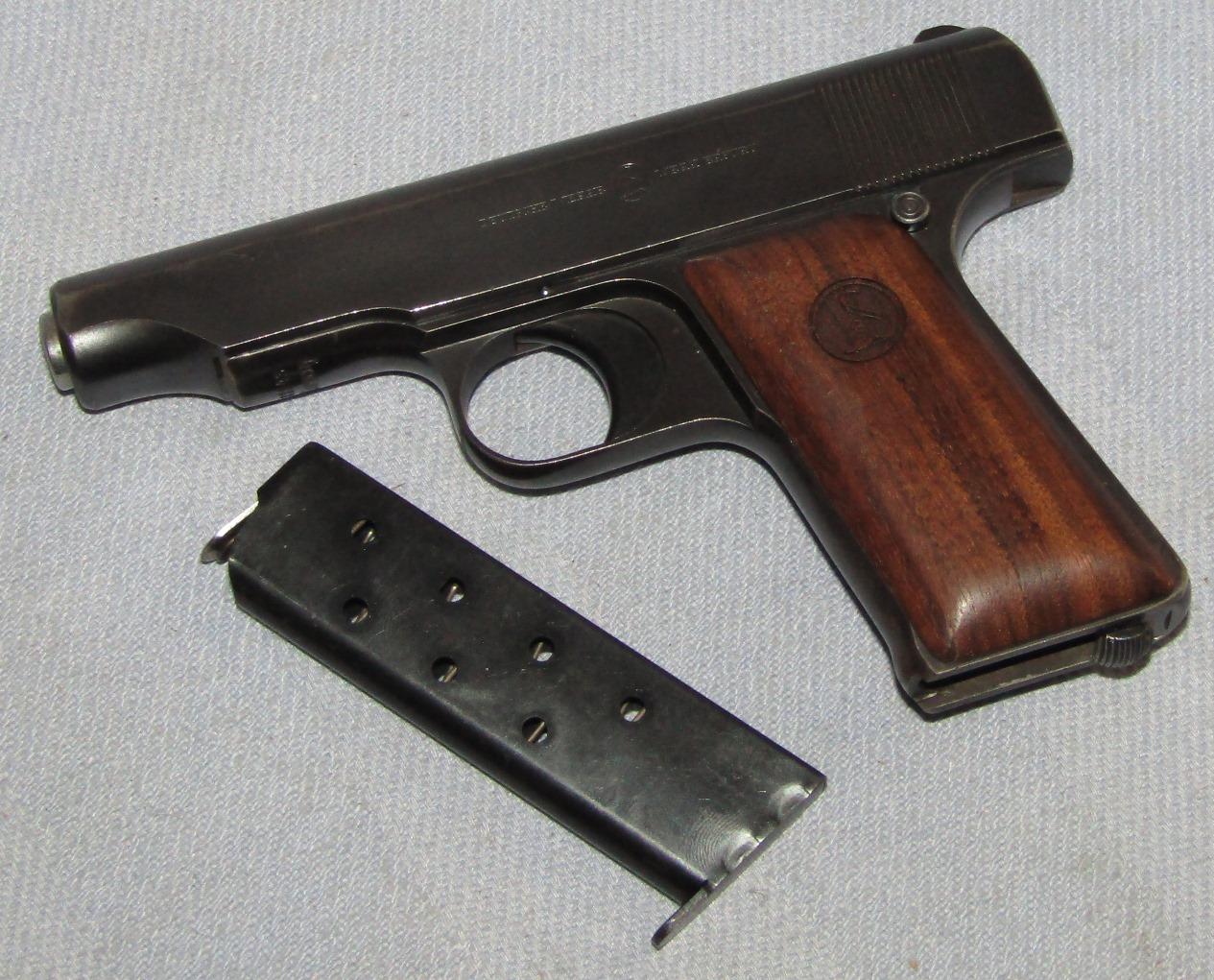 Ca. 1920's Ortgies 7.65 Cal. Semi-Automatic  Pistol-Same Type Used By John Dillinger!