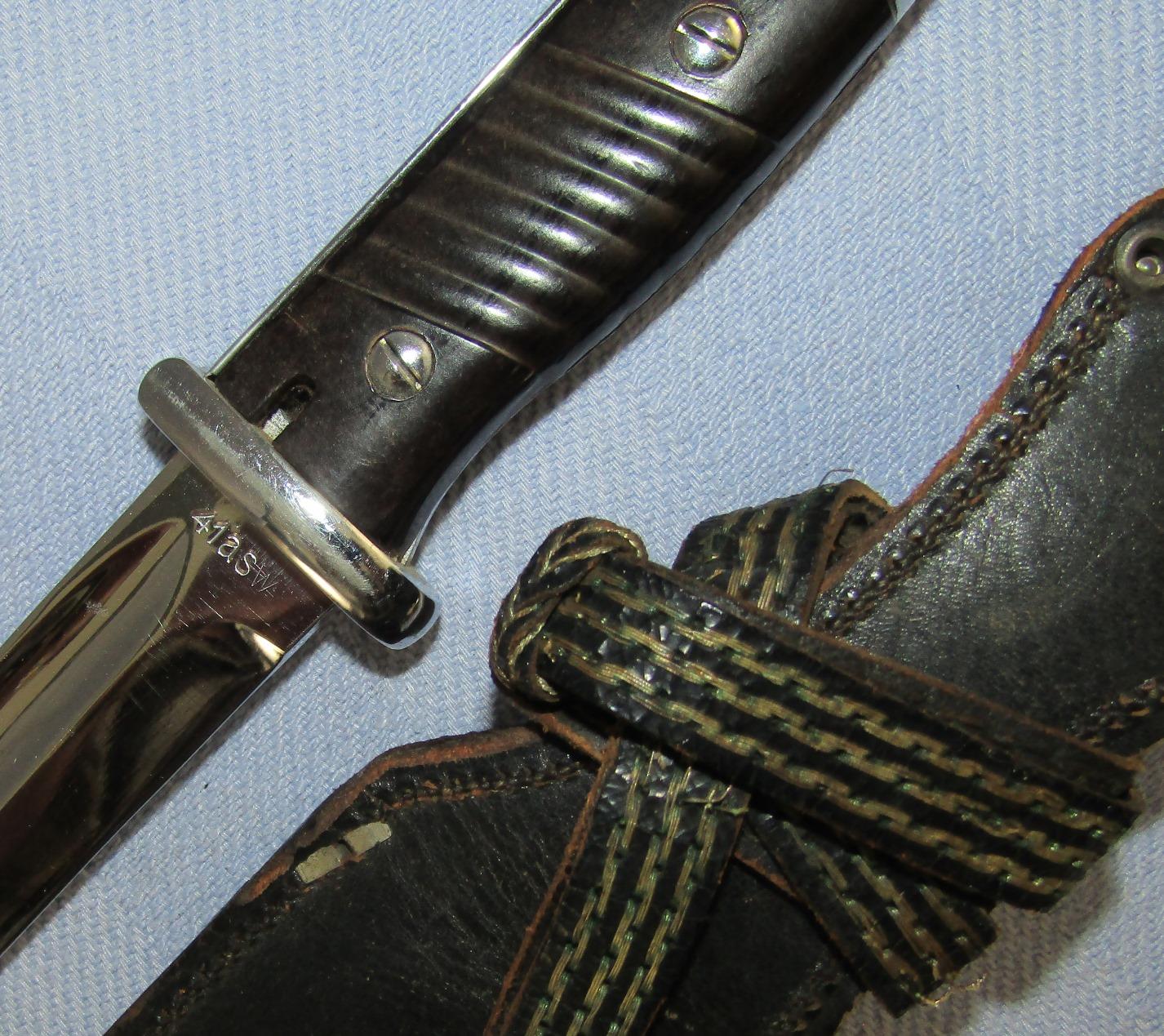 K98 Field Bayonet With Chromed Fittings/Blade/Scabbard For Parade? Portapee/Frog