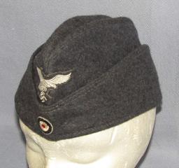 Minty Luftwaffe Enlisted Garrison Cap-RB Numbered