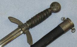 Extremely Rare Miniature Luftwaffe Officer's Sword By ALCOSO