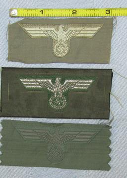 3ps-WW2 Period Embroidered Wehrmacht M43 Cap Eagles
