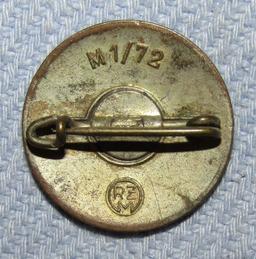 Enamel Version NSDAP Party Pin-M1/72-Fritz Zimmermann