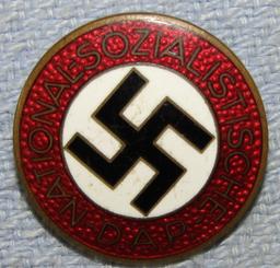 Enamel Version NSDAP Party Pin-M1/72-Fritz Zimmermann