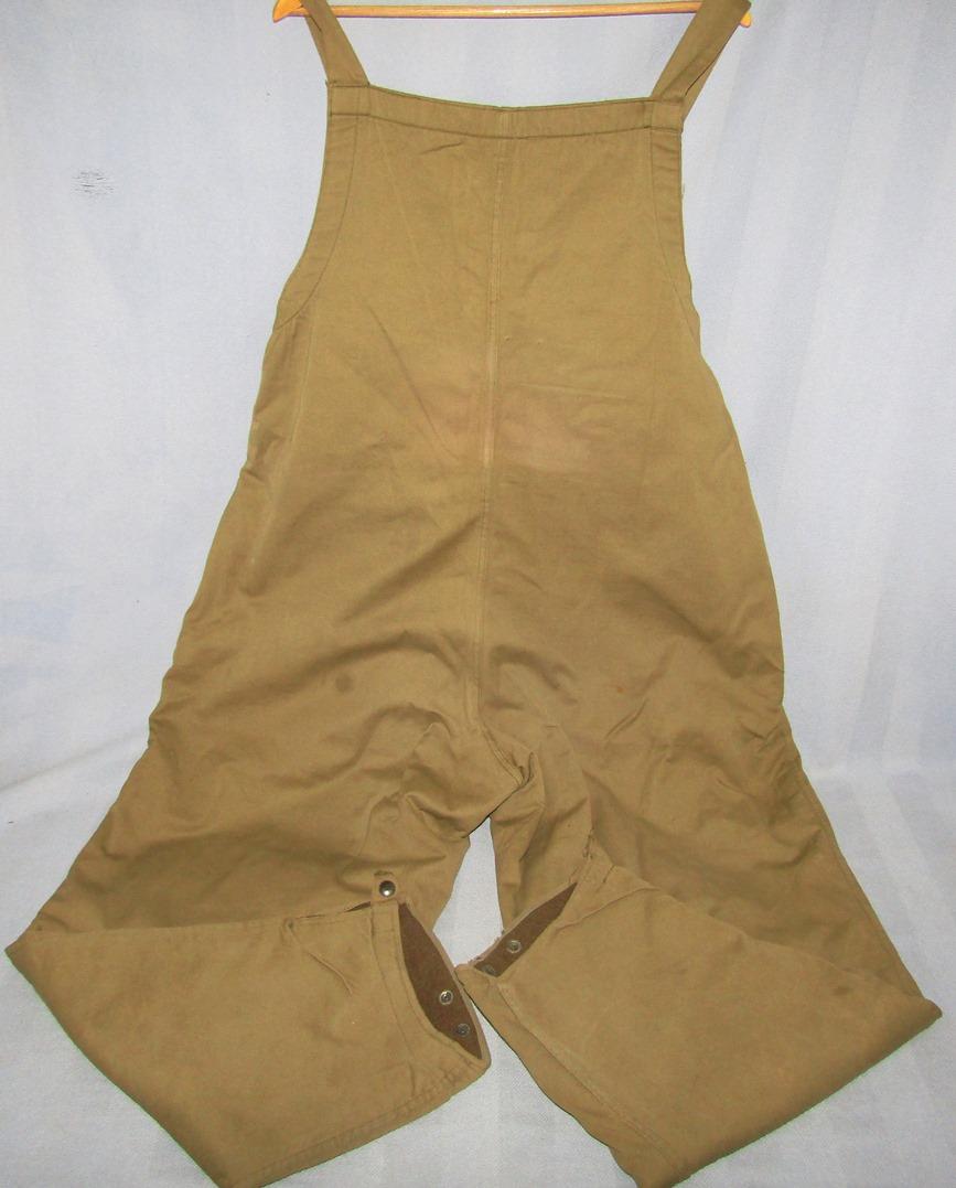 WW2 2nd Pattern U.S. Tanker's Bib Overalls-1942 Dated-Scarce large Size