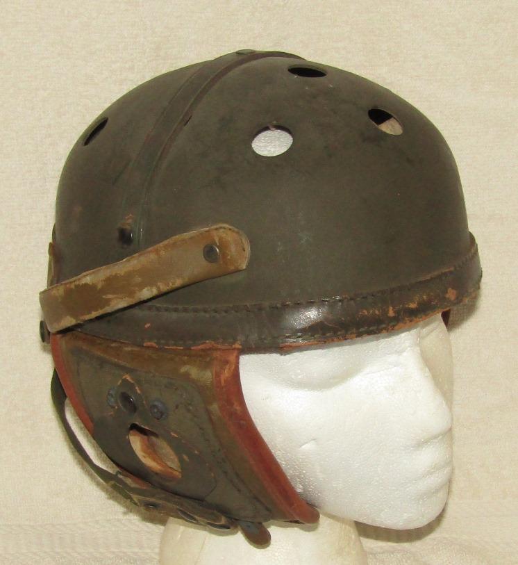 Scarce WWII Period U.S. Army M38 Tank Crew Helmet-Sears Saddlery Co. Size 7-1/8