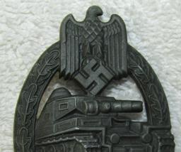 Panzer Assault Badge-Silver Grade-Frank & Reif