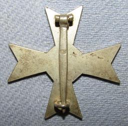 1st Class War Merit Cross Without Swords-Scarce Maker