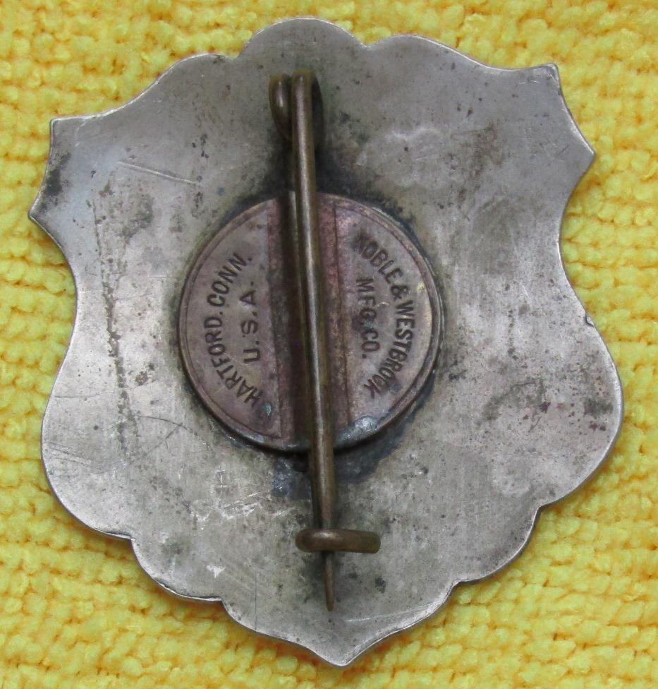 Ca. 1920-30's "MANSFIELD, CONN. CONSTABLE" Badge