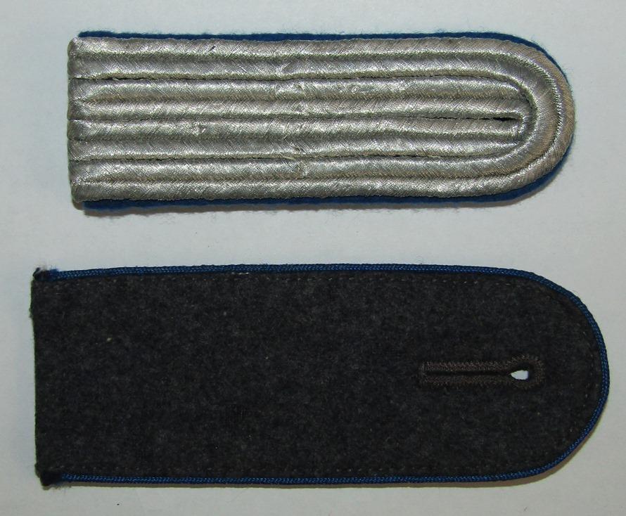 2pcs- WW2 German Luftwaffe Medical Officer/EM Shoulder Boards