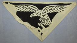 WW2 Luftwaffe  Bevo Embroidered Sports Shirt Insignia