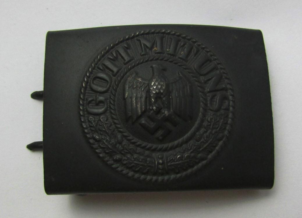 Nice Example Coastal Artillery Belt Buckle For Enlisted