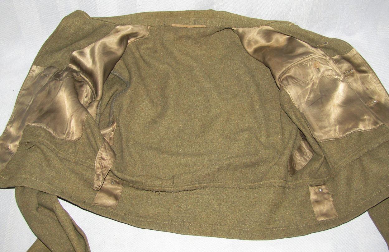 Rare  M44 Waffen SS Short Waist German Combat Uniform Jacket Tunic W/EM Insignia For Sturmmann