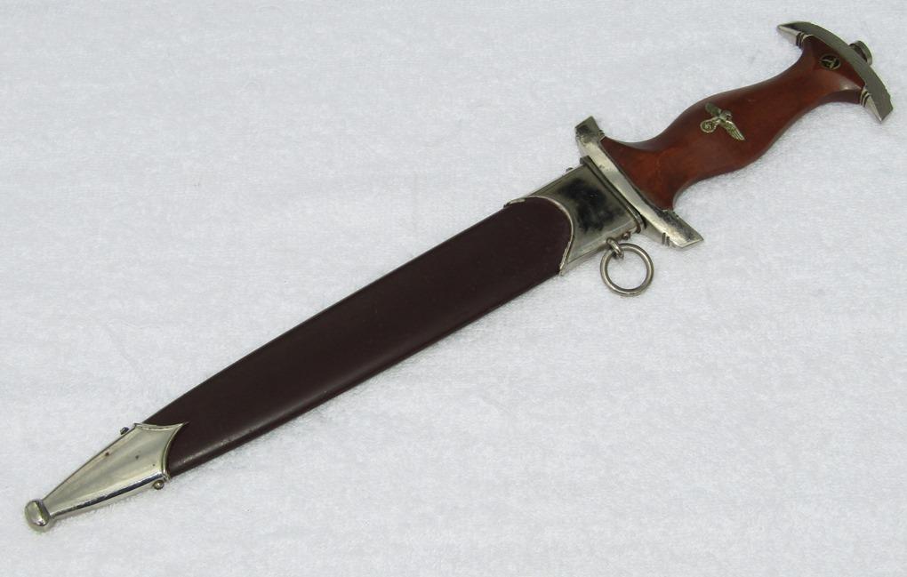 SA Dagger With Scabbard-RZM M7/19 1938 (Ed Wusthof) Maker Marked