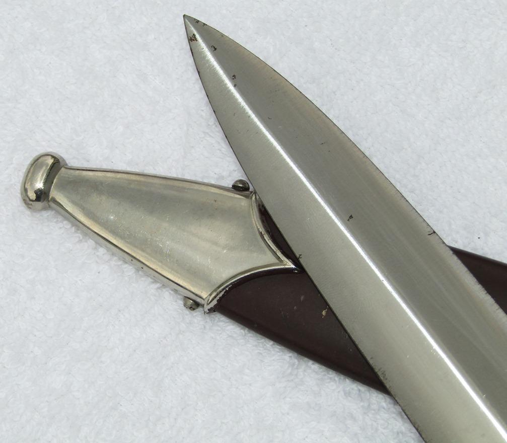 SA Dagger With Scabbard-RZM M7/19 1938 (Ed Wusthof) Maker Marked