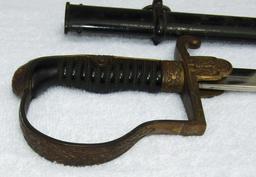 Wehrmacht Officer's "Dove Head" Dress Sword With Scabbard-Alcoso Maker