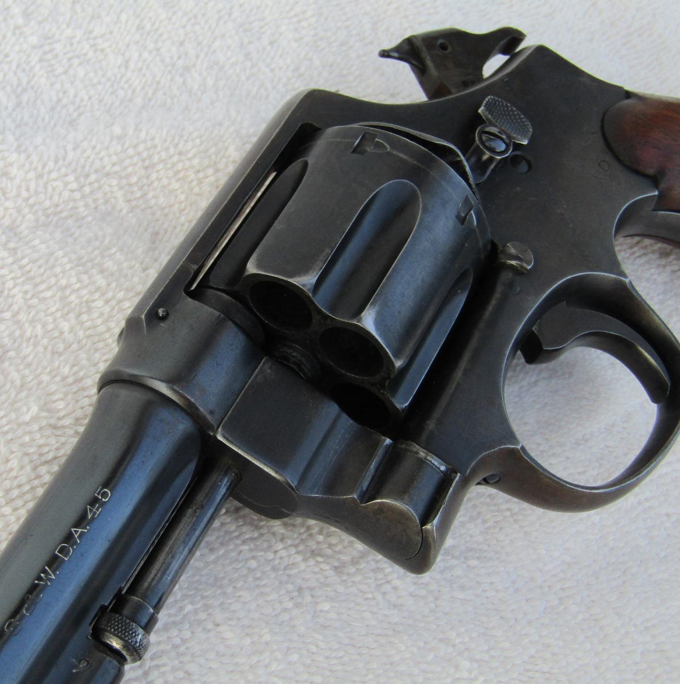 M1917 Smith & Wesson DA-45 Revolver-Marked U.S. Property