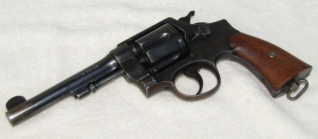 M1917 Smith & Wesson DA-45 Revolver-Marked U.S. Property