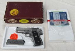 Colt MK IV Series 80 .45 cal. Semi Auto Officer's Pistol With Original Box