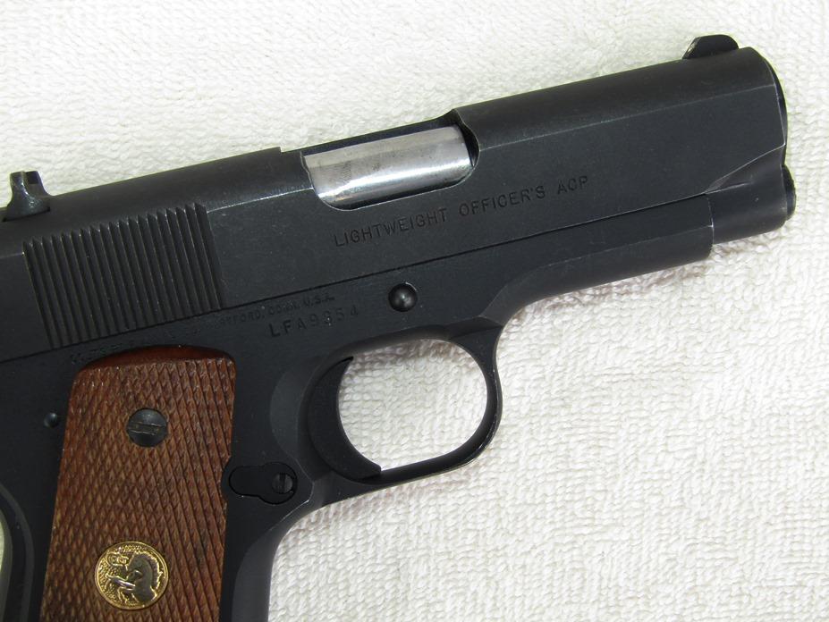 Colt MK IV Series 80 .45 ACP Lightweight Officer's Semi Auto Pistol