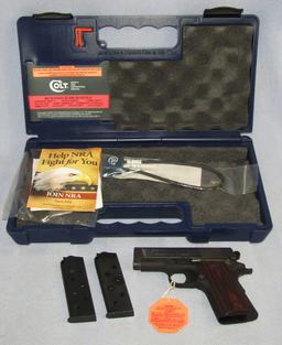 Colt "NEW AGENT" Series 90 .45 ACP Lightweight Semi Auto Pistol With Original Case